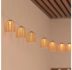 Atmosphera - LED napelemes dekorációs lánc AIA 10xLED 3,35m IP44 meleg fehér