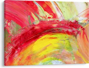 Absztrakció kép - festmény (70x50 cm)