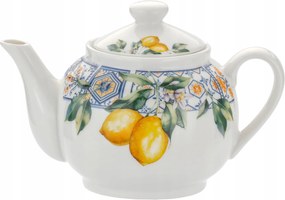 Lemon Tree porcelán elegáns teáskanna citrom motívummal 1L