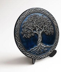 DUBLEZ | Falias – Kör alakú Életfa falikép