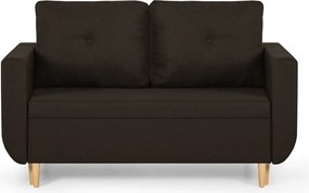 DORIS Kétszemélyes kinyitható kanapé Barna