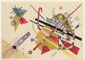 Reprodukció Untitled; Ohne Titel (1922), Wassily Kandinsky