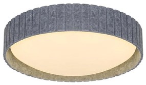 Nordlux - CORATO mennyezeti lámpatest 3×E14/15W/230V Ø 42 cm szürke