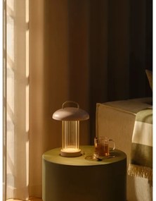 Nordlux - MIRANO LED/3W/3,7V tölthető, érintésvezérelt asztali lámpa, fényerőszabályozható, rózsaszín