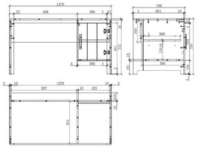 Erik fehér gyerek íróasztal - Vipack