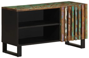 tömör akácfa TV-szekrény 80 x 34 x 46 cm