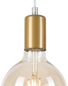 Csillár zsinóron ASTRID 1xE27/60W/230V arany