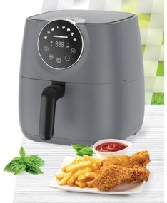 Heinner HAF-B6GREY1700 - Forrólevegős fritőz 5,7 l 1700W/230V szürke
