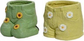 Virágmintás kerti virágtartó napraforgó kaspó