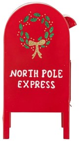 Fém karácsonyi figura (magasság 33 cm) Carlo – Bloomingville