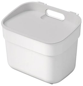Curver READY 5L hulladékgyűjtő edény válogatott hulladékhoz, fehér színben