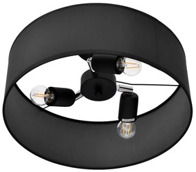 Csillár rúdon ALBA 3xE27/15W/230V fekete