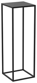 Virágállvány 70x24 cm fekete színben