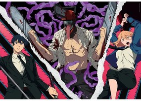 Chainsaw Man Demon Ripper 500 db-os Cube puzzle Clementoni