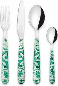 Guzzini Blues Evőeszköz szett 24 db-os szett 6 személyes Zöld