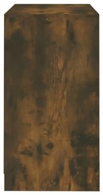 sonoma tölgy színű szerelt fa tálalószekrény 70x41x75 cm