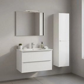 Vario Trim 35 függesztett oldal szekrény fehér-fehér