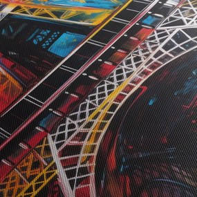 Kép - Az Eiffel-torony festménye II. (120x50 cm)