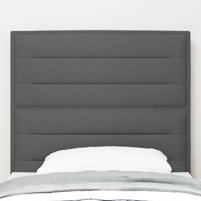 LED Fejtámla Vonal Design Sötétszürke 80 cm Szövet
