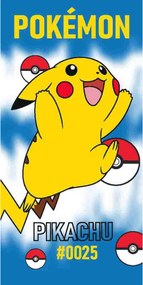 Pokémon 0025 fürdőlepedő, strand törölköző 70x140cm