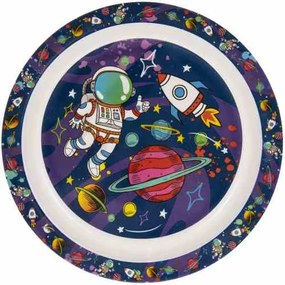 Műanyag tányér 22cm, Spaceman