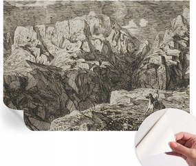 Öntapadós Dekoratív Fotótapéta Hálószobába Hegyi táj 312x219 cm