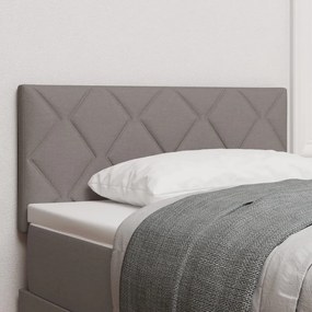 LED Fejvég Gyémánt Blokk Mintázattal Taupe 100 cm Szövet