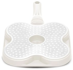 Berlinger Haus indukciós tapadásmentes 4 lyukú hamburgersütő 20 cm matt krém Sahara Collection