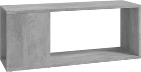 vidaXL betonszürke szerelt fa TV-szekrény 80 x 24 x 32 cm