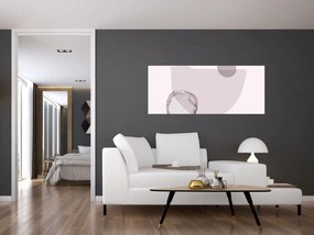 Kép - Lila minimalizmus N⁰2 (120x50 cm)