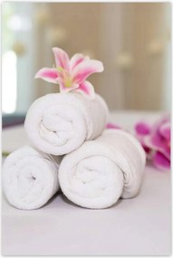 Poszterek 80x120 Spa Wellness Orchidea