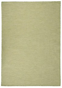 zöld lapos szövésű kültéri szőnyeg 140 x 200 cm