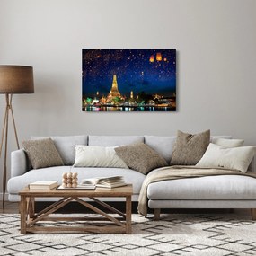 Kép - A boldogság lámpásai, Bangkok (90x60 cm)