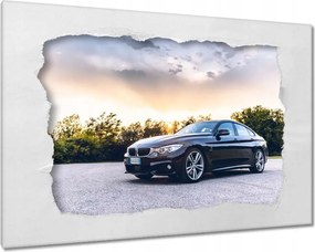 Vászonkép 60x40 Fekete Bmw