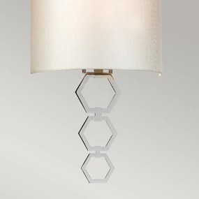 Elstead Lighting Clark CLARK-MEDIUM-PC Fali lámpa 1x60W/E27
