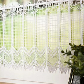 Irigy Hónaljmirigy függöny gipiura oszlop 0,5m csipke elegáns áttört 40cm