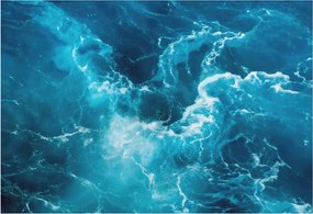 Divatos Flizelin Tapéta Ragasztóval Fali 3D Tengeri örvények 152x104 Ragasztó