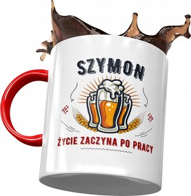 Piros Bögre Simon Simek Kollégáknak Ajándék Nyomtatott Fotóval