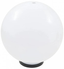 2 db led gömblámpa 30 cm pmma