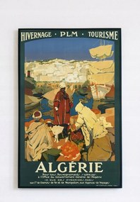 Régi Turista Poszter Algerie 1920r.70x50cm