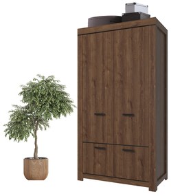 Ruhásszekrény Britt (barna tölgy). 1052799