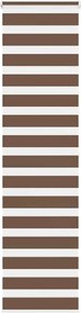 vidaXL zebrafüggönnyel barna szövetszélesség 60,9 cm poliészter