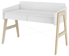 AKCIÓ Fehér gyerek íróasztal SO SIXTY II. osztály