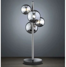 Wofi 8014.04.24.9000 - LED asztali lámpa 4xG9/3W/230V fekete