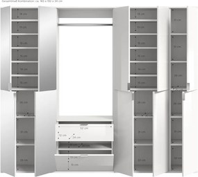 Project X12 kombinált szekrény