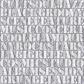 Flizelin Tapéta Feliratokkal A Teljes Felületen