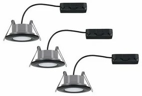 Paulmann 99991 - KÉSZLET 3xLED/6W IP65 Fürdőszobai beépíthető lámpa CALLA 230V