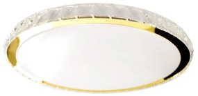 LED Dimmelhető mennyezeti lámpa LAYLA LED/33W/230V 3000/4000/6000K arany + távirányító