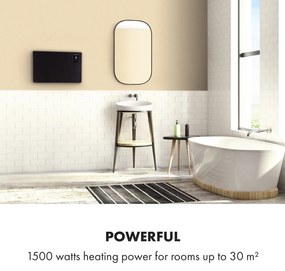 Klarstein Bansin Smart 1500, konvektor, 1500 W, vezérlés applikáción keresztül
