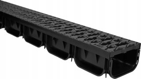 Lineáris Vízelvezetés Műanyag/műanyag vályú h70 A15